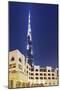 Burj Khalifa, the Highest Tower of the World, Night Photography-Axel Schmies-Mounted Photographic Print