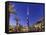 Burj Khalifa, the Highest Tower of the World, Night Photography-Axel Schmies-Framed Stretched Canvas