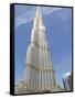 Burj Khalifa, the Tallest Building in the World at 828 Metres, Dubai, Uae-Amanda Hall-Framed Stretched Canvas