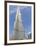 Burj Khalifa, the Tallest Building in the World at 828 Metres, Dubai, Uae-Amanda Hall-Framed Photographic Print