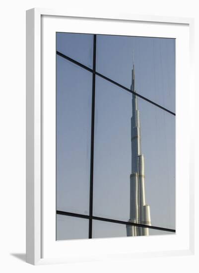 Burj Khalifa the Tallest Building in the World Downtown Dubai, Uae-Michael DeFreitas-Framed Photographic Print