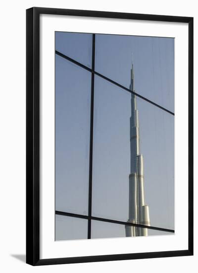 Burj Khalifa the Tallest Building in the World Downtown Dubai, Uae-Michael DeFreitas-Framed Photographic Print