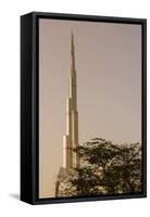 Burj Khalifa the Tallest Building in the World Downtown Dubai, Uae-Michael DeFreitas-Framed Stretched Canvas
