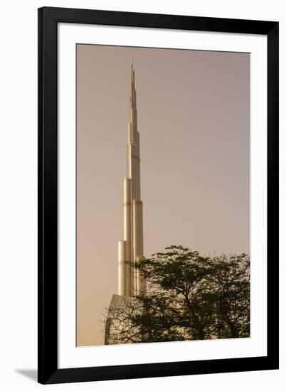 Burj Khalifa the Tallest Building in the World Downtown Dubai, Uae-Michael DeFreitas-Framed Photographic Print