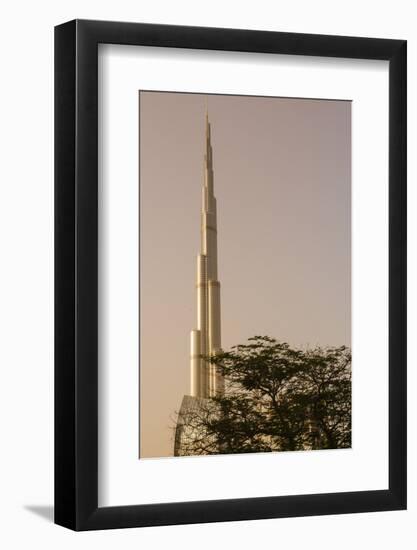 Burj Khalifa the Tallest Building in the World Downtown Dubai, Uae-Michael DeFreitas-Framed Photographic Print