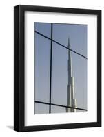 Burj Khalifa the Tallest Building in the World Downtown Dubai, Uae-Michael DeFreitas-Framed Photographic Print