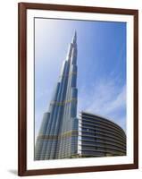 Burj Khalifa, the Tallest Man Made Structure in the World at 828 Metres, Downtown Dubai, Dubai, Uae-Amanda Hall-Framed Photographic Print