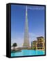 Burj Khalifa, the Tallest Man Made Structure in the World at 828 Metres, Downtown Dubai, Dubai, Uae-null-Framed Stretched Canvas