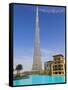 Burj Khalifa, the Tallest Man Made Structure in the World at 828 Metres, Downtown Dubai, Dubai, Uae-null-Framed Stretched Canvas