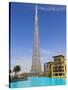 Burj Khalifa, the Tallest Man Made Structure in the World at 828 Metres, Downtown Dubai, Dubai, Uae-null-Stretched Canvas