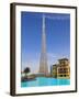 Burj Khalifa, the Tallest Man Made Structure in the World at 828 Metres, Downtown Dubai, Dubai, Uae-null-Framed Photographic Print