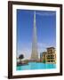 Burj Khalifa, the Tallest Man Made Structure in the World at 828 Metres, Downtown Dubai, Dubai, Uae-null-Framed Photographic Print