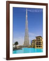 Burj Khalifa, the Tallest Man Made Structure in the World at 828 Metres, Downtown Dubai, Dubai, Uae-null-Framed Photographic Print