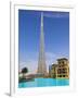 Burj Khalifa, the Tallest Man Made Structure in the World at 828 Metres, Downtown Dubai, Dubai, Uae-null-Framed Photographic Print