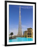 Burj Khalifa, the Tallest Man Made Structure in the World at 828 Metres, Downtown Dubai, Dubai, Uae-null-Framed Photographic Print