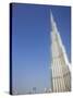 Burj Khalifa, the Tallest Tower in World at 818M, Downtown Burj Dubai, Dubai, United Arab Emirates-Amanda Hall-Stretched Canvas