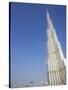 Burj Khalifa, the Tallest Tower in World at 818M, Downtown Burj Dubai, Dubai, United Arab Emirates-Amanda Hall-Stretched Canvas