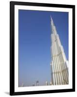 Burj Khalifa, the Tallest Tower in World at 818M, Downtown Burj Dubai, Dubai, United Arab Emirates-Amanda Hall-Framed Photographic Print