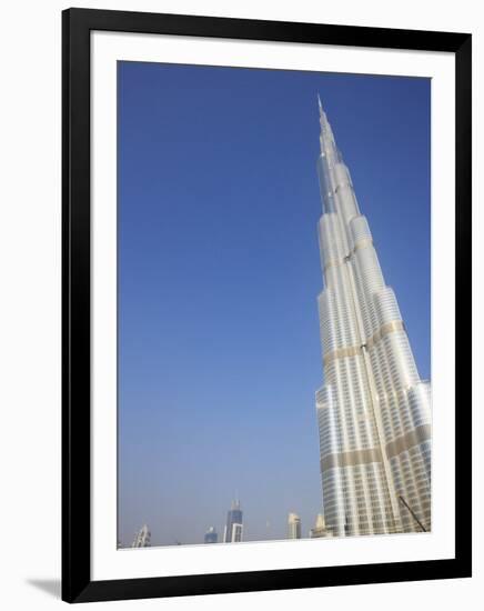 Burj Khalifa, the Tallest Tower in World at 818M, Downtown Burj Dubai, Dubai, United Arab Emirates-Amanda Hall-Framed Photographic Print