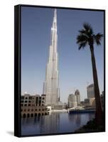 Burj Khalifa, the Tallest Tower in World at 818M, Downtown Burj Dubai, Dubai, United Arab Emirates-Amanda Hall-Framed Stretched Canvas