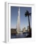 Burj Khalifa, the Tallest Tower in World at 818M, Downtown Burj Dubai, Dubai, United Arab Emirates-Amanda Hall-Framed Photographic Print