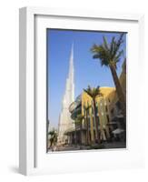 Burj Khalifa, the Tallest Tower in World at 818M, Downtown Burj Dubai, Dubai, United Arab Emirates-Amanda Hall-Framed Photographic Print