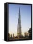 Burj Khalifa, the Tallest Tower in World at 818M, Downtown Burj Dubai, United Arab Emirates-Amanda Hall-Framed Stretched Canvas