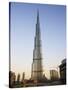 Burj Khalifa, the Tallest Tower in World at 818M, Downtown Burj Dubai, United Arab Emirates-Amanda Hall-Stretched Canvas