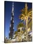 Burj Khalifa (World's Tallest Building), Downtown, Dubai, United Arab Emirates-Jon Arnold-Stretched Canvas