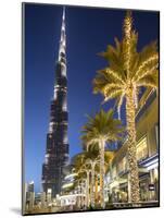 Burj Khalifa (World's Tallest Building), Downtown, Dubai, United Arab Emirates-Jon Arnold-Mounted Photographic Print