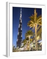 Burj Khalifa (World's Tallest Building), Downtown, Dubai, United Arab Emirates-Jon Arnold-Framed Photographic Print