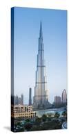 Burj Khalifa (World's Tallest Building), Downtown, Dubai, United Arab Emirates-Jon Arnold-Stretched Canvas