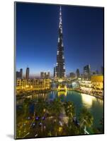 Burj Khalifa (World's Tallest Building), Downtown, Dubai, United Arab Emirates-Jon Arnold-Mounted Photographic Print