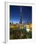 Burj Khalifa (World's Tallest Building), Downtown, Dubai, United Arab Emirates-Jon Arnold-Framed Photographic Print