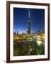 Burj Khalifa (World's Tallest Building), Downtown, Dubai, United Arab Emirates-Jon Arnold-Framed Photographic Print