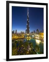 Burj Khalifa (World's Tallest Building), Downtown, Dubai, United Arab Emirates-Jon Arnold-Framed Photographic Print