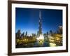 Burj Khalifa (World's Tallest Building), Downtown, Dubai, United Arab Emirates-Jon Arnold-Framed Premium Photographic Print