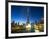 Burj Khalifa (World's Tallest Building), Downtown, Dubai, United Arab Emirates-Jon Arnold-Framed Premium Photographic Print