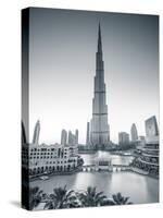 Burj Khalifa (World's Tallest Building), Downtown, Dubai, United Arab Emirates-Jon Arnold-Stretched Canvas