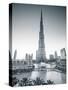 Burj Khalifa (World's Tallest Building), Downtown, Dubai, United Arab Emirates-Jon Arnold-Stretched Canvas