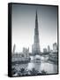 Burj Khalifa (World's Tallest Building), Downtown, Dubai, United Arab Emirates-Jon Arnold-Framed Stretched Canvas