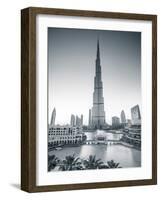 Burj Khalifa (World's Tallest Building), Downtown, Dubai, United Arab Emirates-Jon Arnold-Framed Photographic Print