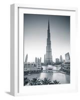 Burj Khalifa (World's Tallest Building), Downtown, Dubai, United Arab Emirates-Jon Arnold-Framed Photographic Print