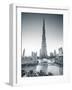 Burj Khalifa (World's Tallest Building), Downtown, Dubai, United Arab Emirates-Jon Arnold-Framed Photographic Print