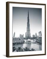 Burj Khalifa (World's Tallest Building), Downtown, Dubai, United Arab Emirates-Jon Arnold-Framed Photographic Print