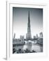 Burj Khalifa (World's Tallest Building), Downtown, Dubai, United Arab Emirates-Jon Arnold-Framed Photographic Print