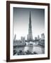 Burj Khalifa (World's Tallest Building), Downtown, Dubai, United Arab Emirates-Jon Arnold-Framed Photographic Print