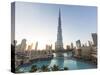 Burj Khalifa (World's Tallest Building), Downtown, Dubai, United Arab Emirates-Jon Arnold-Stretched Canvas