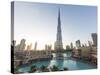 Burj Khalifa (World's Tallest Building), Downtown, Dubai, United Arab Emirates-Jon Arnold-Stretched Canvas