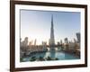 Burj Khalifa (World's Tallest Building), Downtown, Dubai, United Arab Emirates-Jon Arnold-Framed Photographic Print